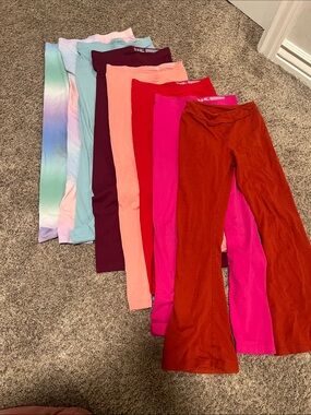 Kids Stretch Leggings - Multi Color Pack